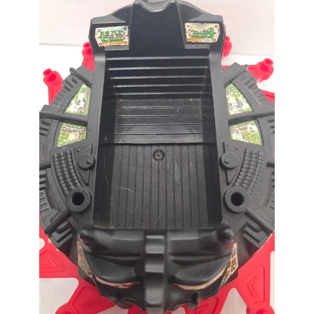 Mattel‎ MOTU Roton Vehicle OS Black Red Fair 1983 3134HI